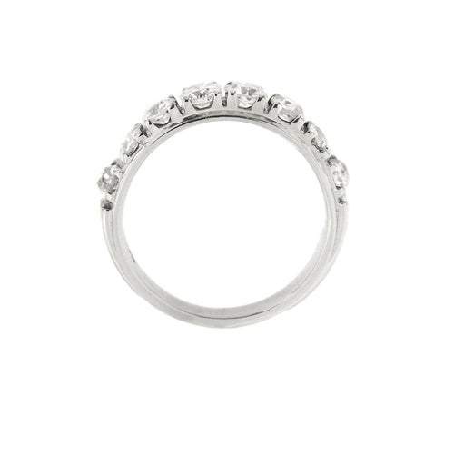 Bague 43 Bague Rivière avec diamants de 1,14 ct 58 Facettes 25585