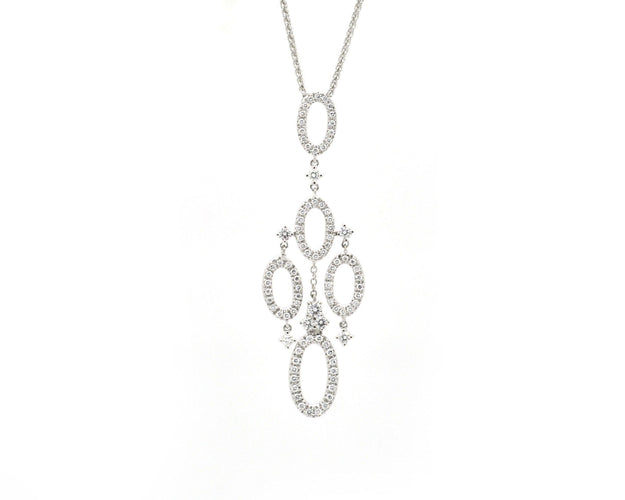 Collier Recarlo - Collier en or blanc et diamants 0,63 ct 58 Facettes