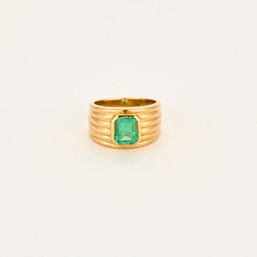 Bague Émeraude de Colombie 58 Facettes