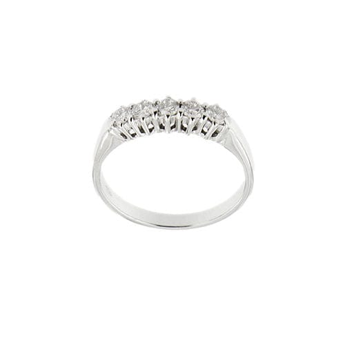 Riviere-Ring mit Diamanten 0,35 ct 