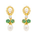 Boucles d'oreilles Boucles d'oreilles Or jaune Emeraude 58 Facettes 3282603CN