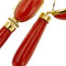 Boucles d'oreilles Boucles d'oreilles en corail 58 Facettes 39773