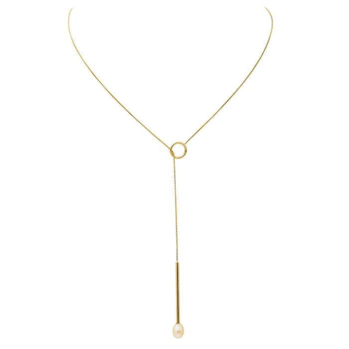 Collier Collier Négligé Or jaune Perle 58 Facettes 3164026CN