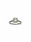 Bague 51 Solitaire or blanc et diamant coussin 0,66 ct 58 Facettes 00061701