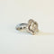 Bague 51 Bague or blanc et diamants 58 Facettes INV033