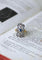 Bague 52.5 Bague Ancienne Saphir et Diamants sur Or Jaune et Argent 58 Facettes