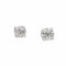 Boucles d'oreilles Boucles d'oreilles Puces Or blanc Diamant 58 Facettes 3547190CN