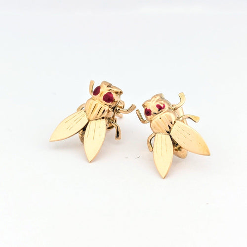 Boucles d'oreilles Boucles d'oreilles animalier en or jaune 58 Facettes 30099