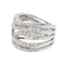 Bague 53 Bague Or blanc Diamant 58 Facettes 3230360CN