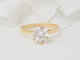 Bague 54 Bague solitaire en or jaune et diamant 1.59ct 58 Facettes 32058