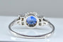 Bague 56 Bague saphir et diamants vers 1900 58 Facettes AB306