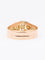 Bague 57 Bague fleur Art Nouveau or rose 58 Facettes 1136.2