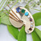 Broche Broche palette du peintre pierres précieuses 58 Facettes 24-188