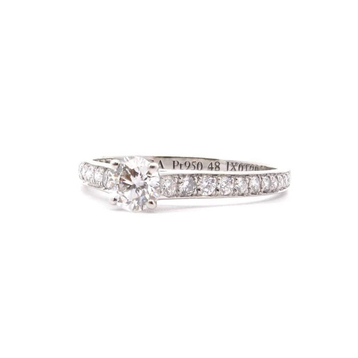 Bague 48 Van Cleef & Arpels - Bague Solitaire diamant 58 Facettes 26385