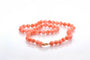 Collier Collier perles de corail et fermoir en or 58 Facettes 27382