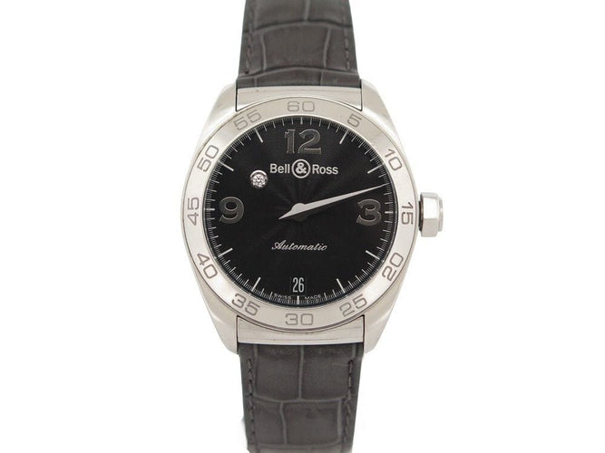 Montre montre BELL & ROSS mystery automatique diamant acier 58 Facettes 259831