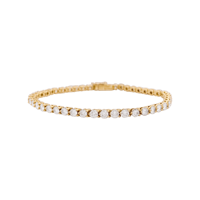 Bracelet Ligne tennis Cartier or jaune, diamants. 58 Facettes 34225