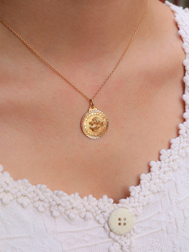 Pendentif Pendentif signe Poisson or jaune 58 Facettes J482