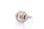 Bague 53.5 Bague diamant de 1,83cts M/VS2 58 Facettes 26854-26745