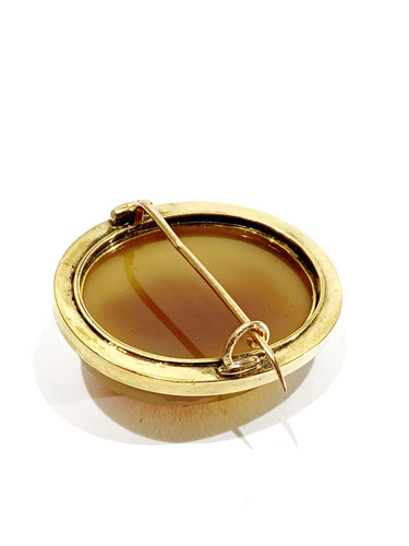 Broche Broche camée cornaline 58 Facettes