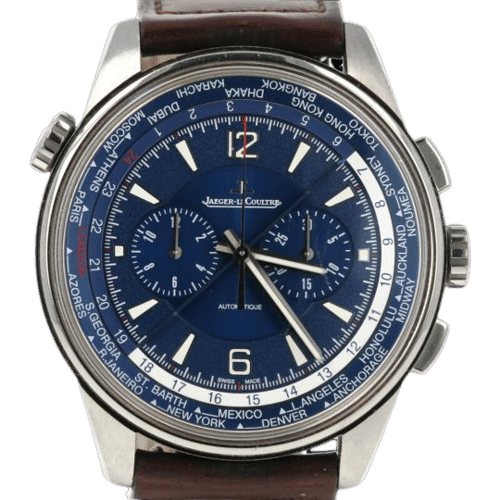 Montre Jaeger Lecoultre Montre Polaris Chronograph Worldtime 58 Facettes MT43586