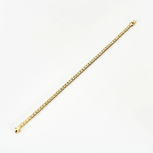 Bracelet Bracelet Rivière Or Jaune & Diamants 58 Facettes BO/230120