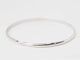 Bracelet Bracelet demi jonc en or blanc 58 Facettes F4855
