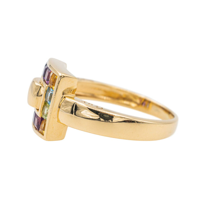 Bague 58 Guy Laroche Bague Or jaune Citrine 58 Facettes 3674928RV