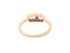 Bague 47 bague MESSIKA move uno semi pavee 04705-pg or rose 18k & diamants t47 58 Facettes 272292
