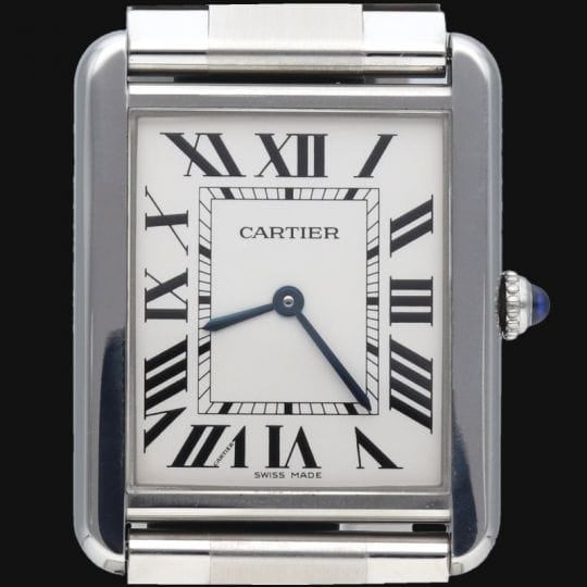 Montre Cartier Montre Tank Solo 58 Facettes MT40767