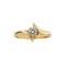 Bague Bague solitaire contrariée avec diamant 0,30 ct 58 Facettes 31425