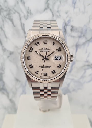 Montre ROLEX - Montre Datejust 36 Cadran Jubilee 58 Facettes 16234-1