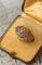 Bague 56.5 Bague Boule torsade or jaune, diamants et rubis 58 Facettes