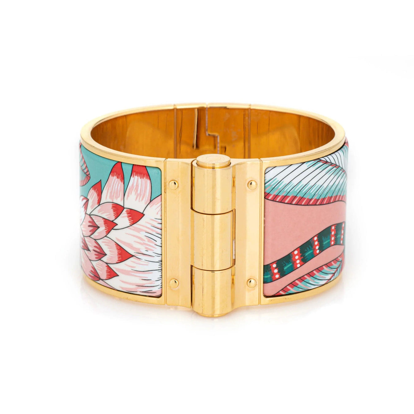 Hermès bracelets in yellow gold