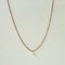 Collier Collier n° 104 - Collier en or rose 18 carats et diamant 58 Facettes