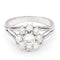 Bague 54.5 Bague Cluster en or blanc et diamants 58 Facettes 4A287E0BF22C4440AFDC666DB4E33D0C