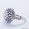Bague 50 bague art déco diamants saphirs 58 Facettes 4263