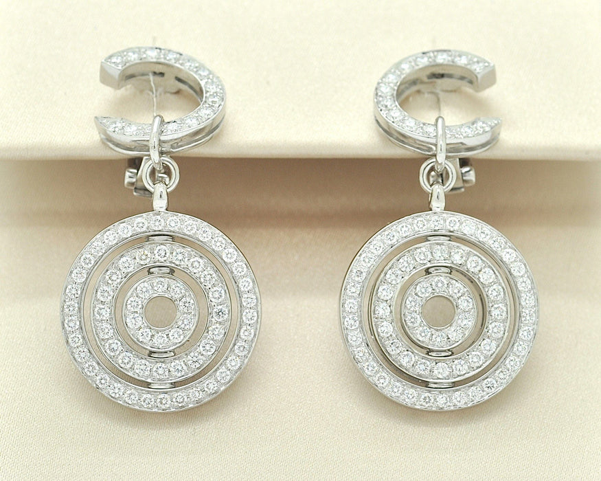 Boucles d'oreilles Boucles d'oreilles Bulgari collection Astrale en or et diamants 58 Facettes