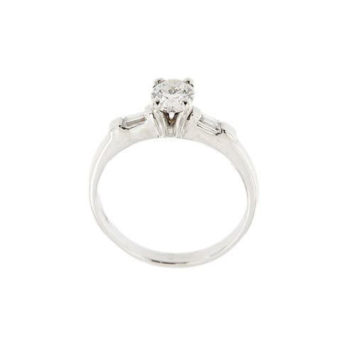 Bague 54 Bague solitaire avec diamants de 0,85 ct 58 Facettes 31355