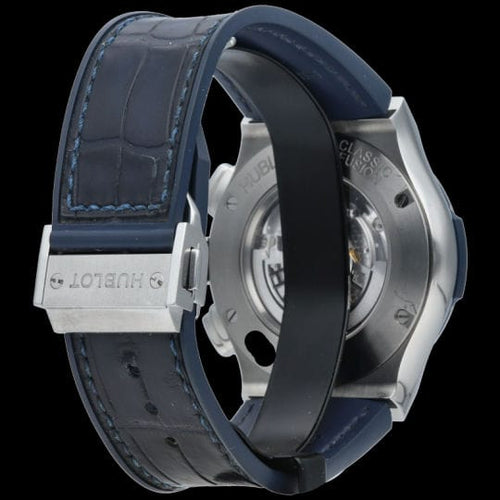 Montre Hublot Montre Classic Fusion Chronograph Titanium Blue 45 58 Facettes MT40733