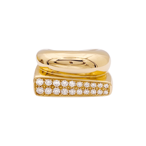 Bague 53 Bague Fred, "Success" or rose, diamants. 58 Facettes 34349