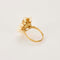 Bague 51,5 Bague or jaune, perles baroques et rubis 58 Facettes GU275
