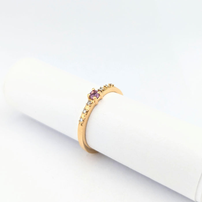 Bague 52 MAUBOUSSIN - Bague en or jaune et diamants 58 Facettes 30468