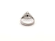 49 bague solitaire diamant 0.76ct t49 or blanc 18k 6.9 gr + anneau 58 Facettes 265666