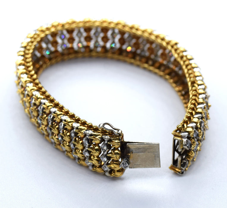 Bracelet Bracelet en diamant des années 60 58 Facettes