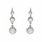 Boucles d'oreilles Boucles d'oreilles Dormeuses Or blanc Diamant 58 Facettes 4387236CN