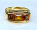 Bague Bague en or jaune 18 carats et topaze 58 Facettes AB202