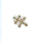 Broche Broche Croix de Lorraine Yellow Gold 58 Facettes