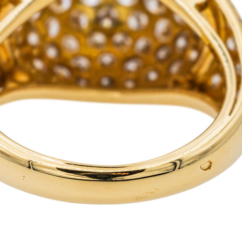 Bague 55 Bague Cocktail Or jaune Diamant 58 Facettes 3501279CN