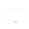 Collier Ginette NY Collier Little Monogram Or rose 58 Facettes 2678597CN